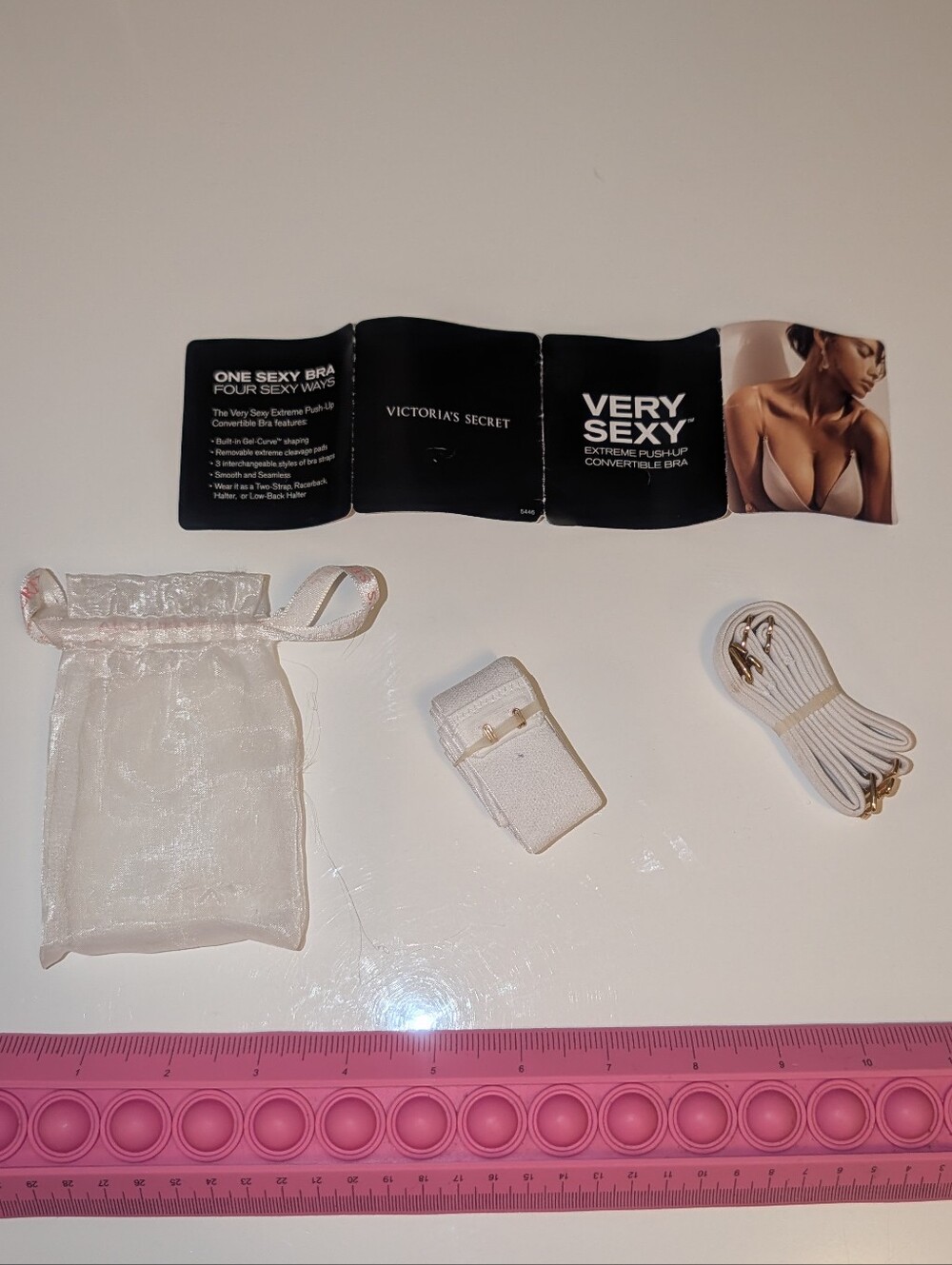 Victoria's Secret Very Sexy Convertible Bra Straps - White